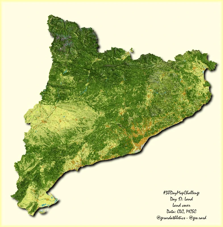 Land cover in Catalonia