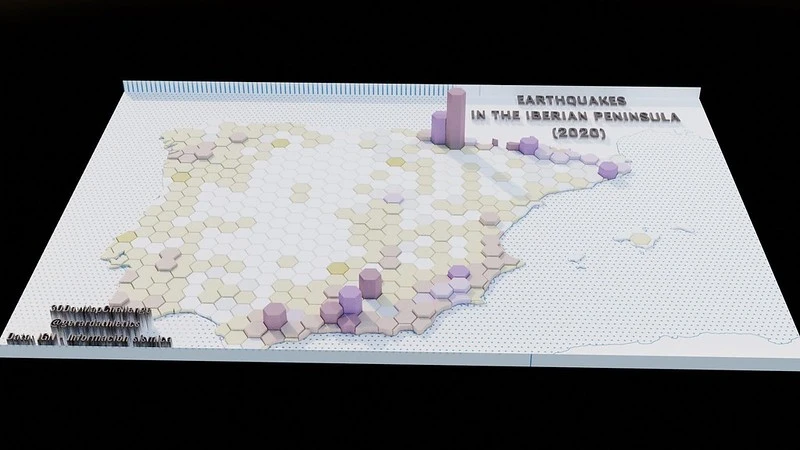 Terremotos en España 3D