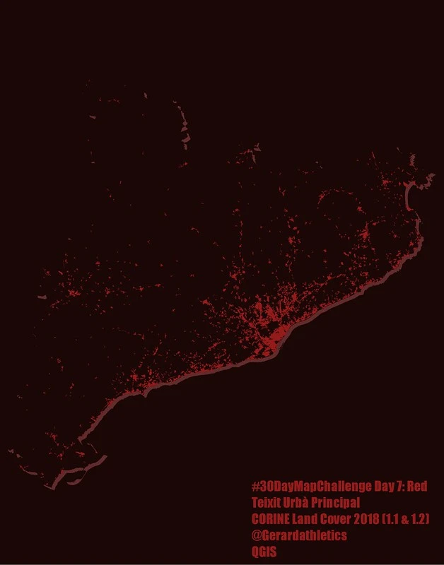 Urban areas in Catalonia